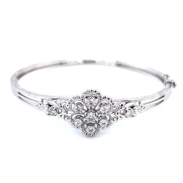 Vintage Style Diamond Bangle Bryan Jewelry Prattville, AL