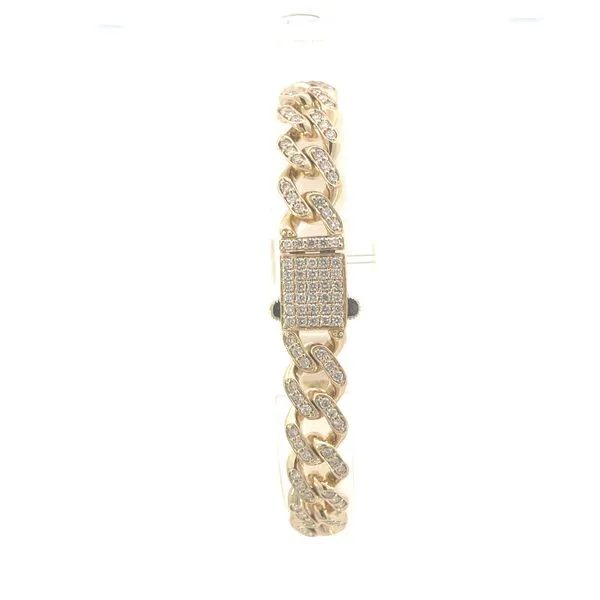 10mm Pave' Diamond Link Bracelet Bryan Jewelry Prattville, AL