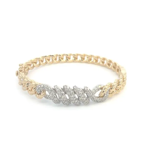Ribbons of Diamond Bangle Bryan Jewelry Prattville, AL