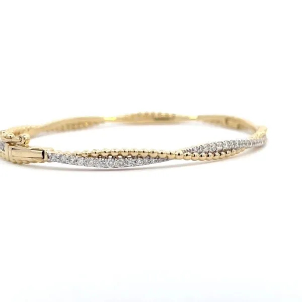 Ribbons of Gold & Diamond for the Wrist Image 2 Bryan Jewelry Prattville, AL