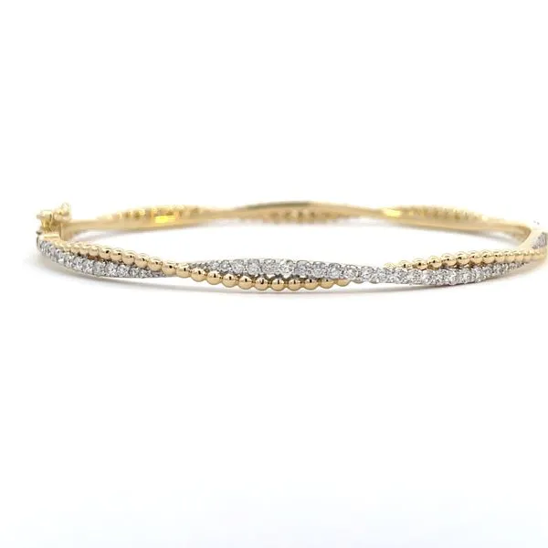 Ribbons of Gold & Diamond for the Wrist Bryan Jewelry Prattville, AL