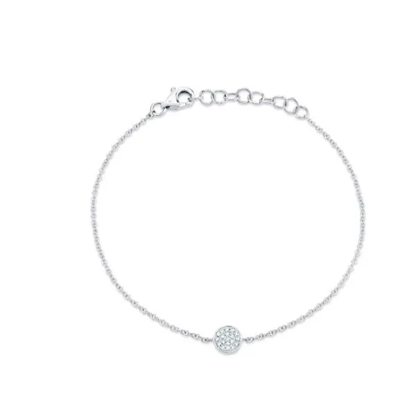 A .05ctw pave circle diamond bracelet Bryan Jewelry Prattville, AL