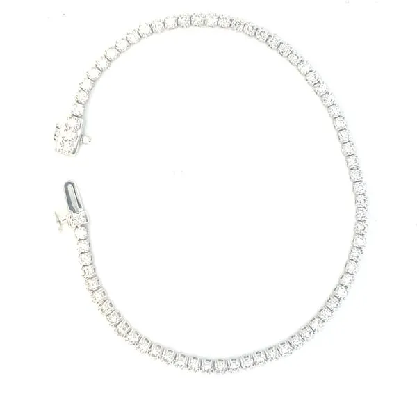 2.50ctw diamond tennis bracelet-14kw- Bryan Jewelry Prattville, AL