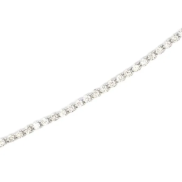 Line diamond bracelet-2ctw-14kw Image 2 Bryan Jewelry Prattville, AL