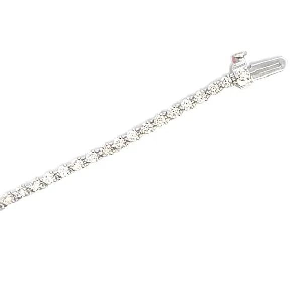 Line diamond bracelet-2ctw-14kw Image 3 Bryan Jewelry Prattville, AL