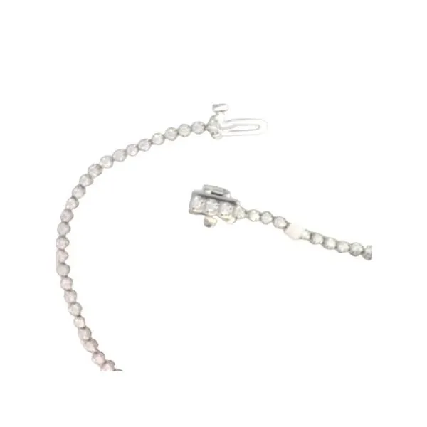 1ctw Diamond Tennis Bracelet in white gold Image 3 Bryan Jewelry Prattville, AL