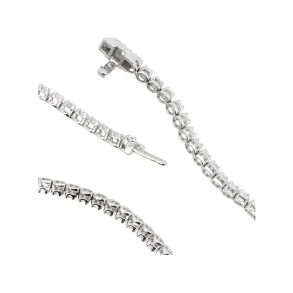 2ctw Diamond Tennis Bracelet in 14k white gold Image 3 Bryan Jewelry Prattville, AL