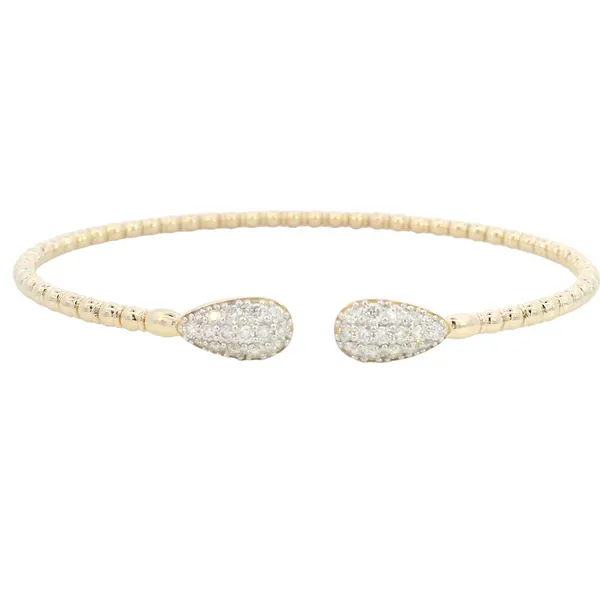 Diamond Bangle Bracelet in 14ky Bryan Jewelry Prattville, AL