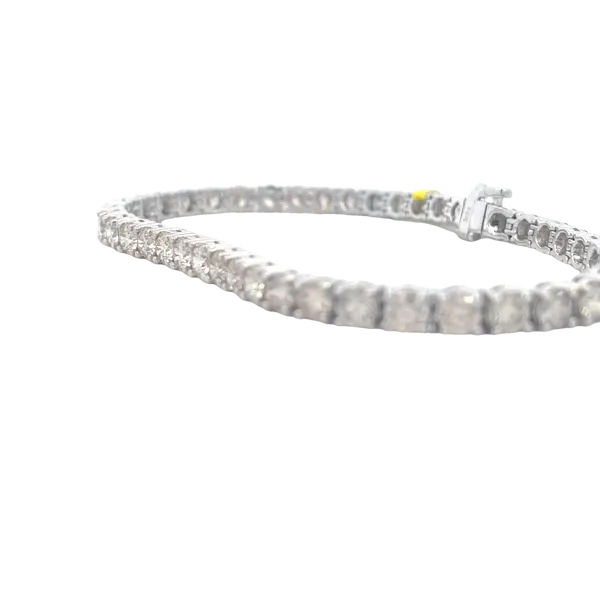 Desert Diamonds--Champagne Diamond Tennis Bracelet Image 4 Bryan Jewelry Prattville, AL