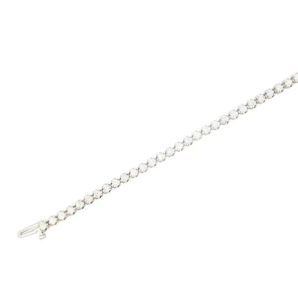 3ctw Tennis Bracelet-14kw Image 2 Bryan Jewelry Prattville, AL
