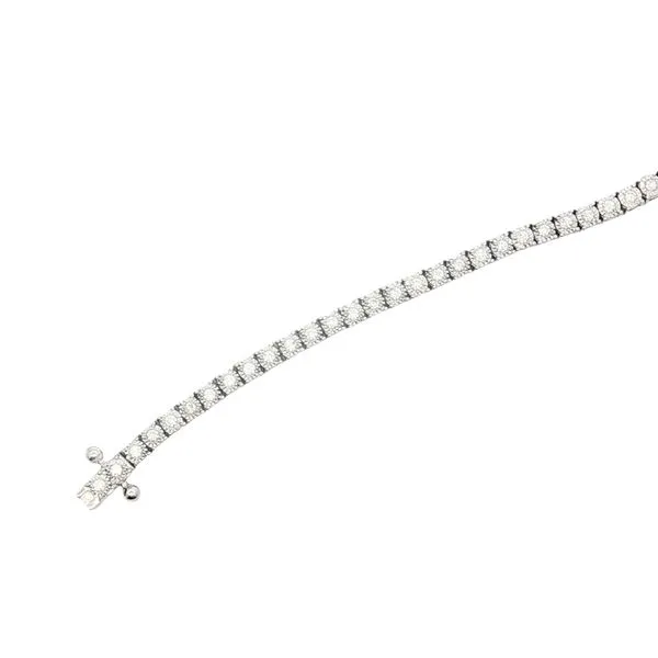 14kw 3/4ctw Diamond Tennis Bracelet Image 3 Bryan Jewelry Prattville, AL