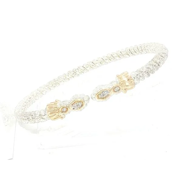 Vahan Diamond Bracelet in sterling silver & 14ky Image 2 Bryan Jewelry Prattville, AL