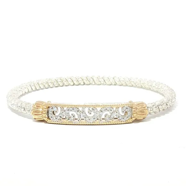 Vahan Diamond Bracelet in SS & 14ky Bryan Jewelry Prattville, AL