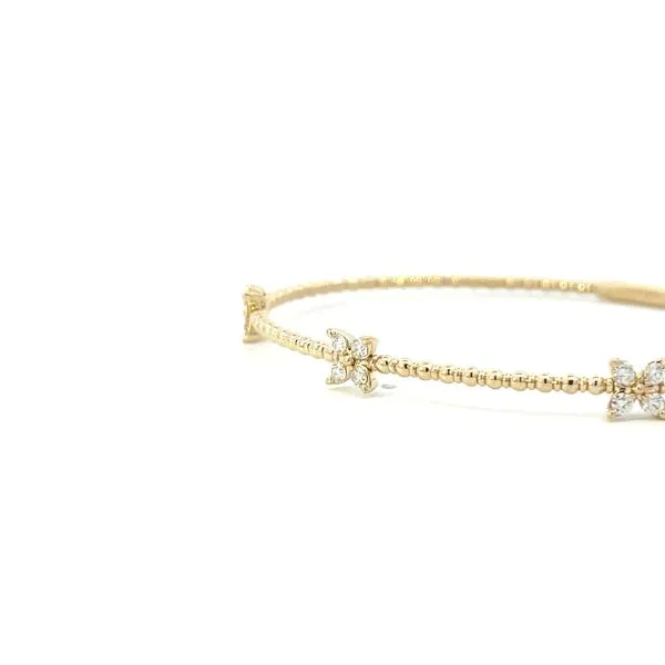 14ky Diamond Bangle Image 2 Bryan Jewelry Prattville, AL