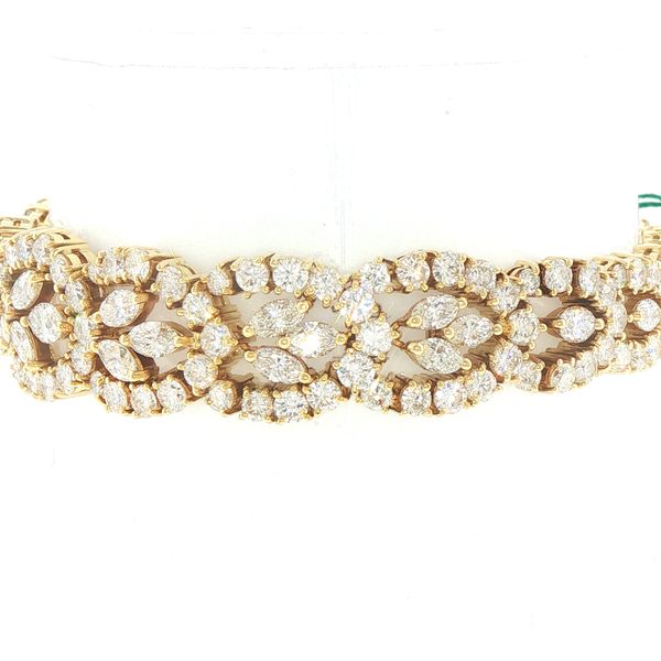 Estate Diamond Garden Bracelet Image 3 Bryan Jewelry Prattville, AL