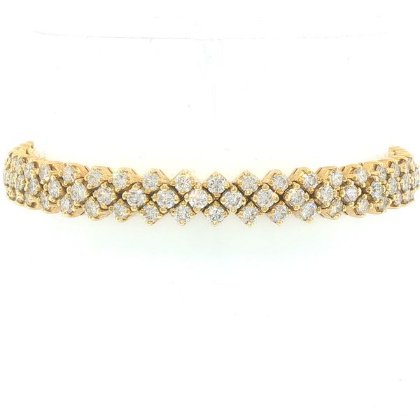 Estate 18K Yellow Gold Diamond Bracelet Bryan Jewelry Prattville, AL