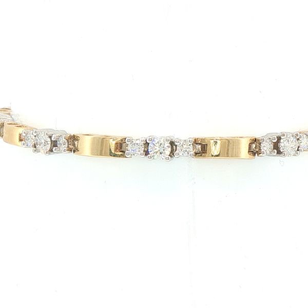Two-Tone Diamond Elegance Image 3 Bryan Jewelry Prattville, AL