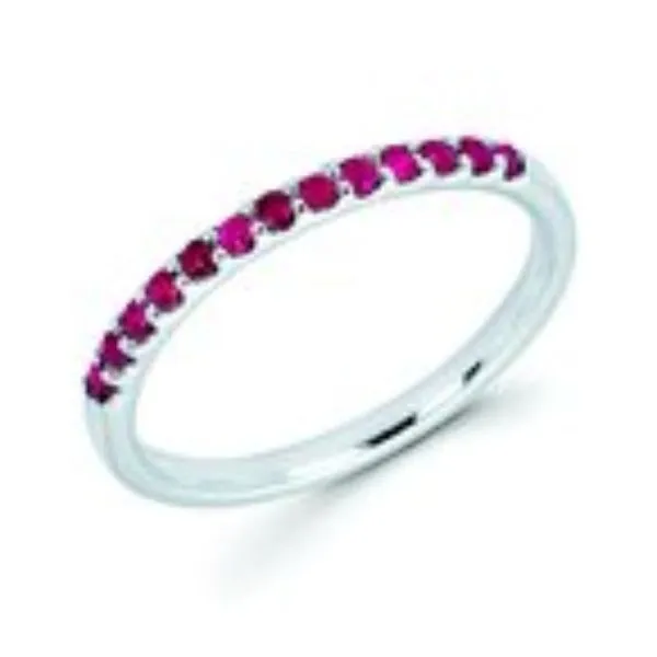 Ruby Band in 14kw Bryan Jewelry Prattville, AL