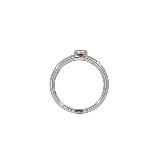 Sterling Silver Ring with Bezel set Citrine Image 4 Bryan Jewelry Prattville, AL