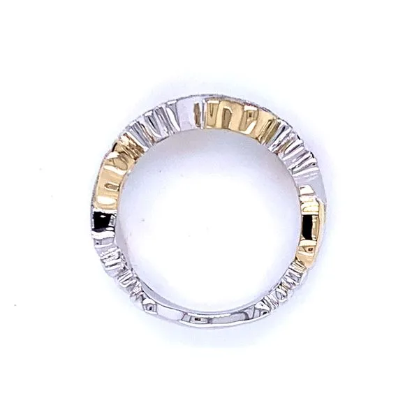 Incredible Beauty Ruby & Diamond Band in 14ktt Image 3 Bryan Jewelry Prattville, AL
