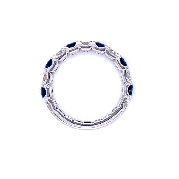 Celebrations Sapphire & Diamond Band. Image 4 Bryan Jewelry Prattville, AL