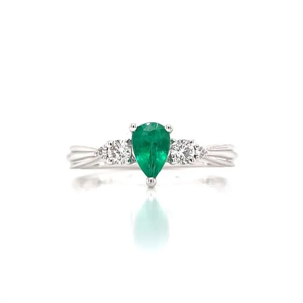 Portia in Emerald-14kw Bryan Jewelry Prattville, AL