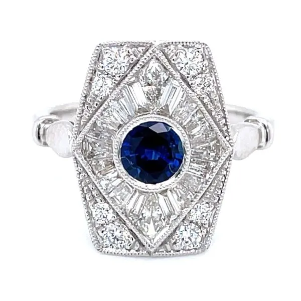 Breath Taking Sapphire & Diamond Ring Image 3 Bryan Jewelry Prattville, AL