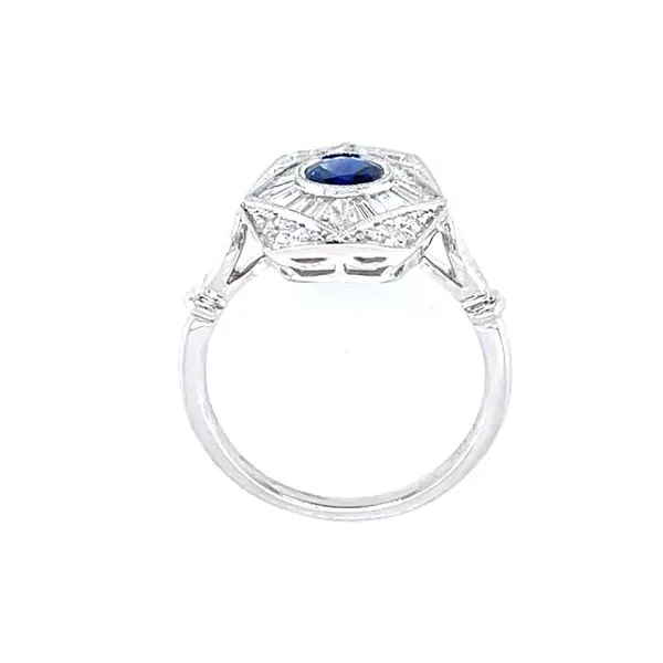 Breath Taking Sapphire & Diamond Ring Image 4 Bryan Jewelry Prattville, AL