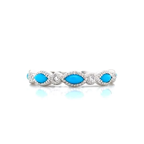 Beautiful Turquoise Stacker Band Bryan Jewelry Prattville, AL