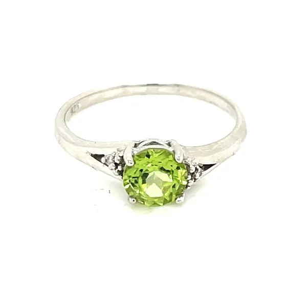 Peridot and Sterling Silver Ring Bryan Jewelry Prattville, AL