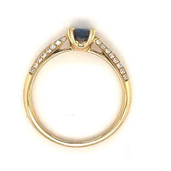 Sapphire Solitaire Image 2 Bryan Jewelry Prattville, AL
