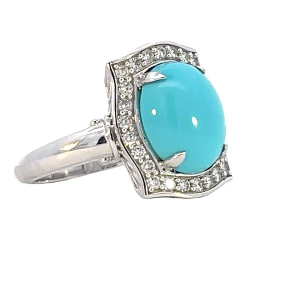 Picture of Tranquility Turquoise Ring Image 3 Bryan Jewelry Prattville, AL