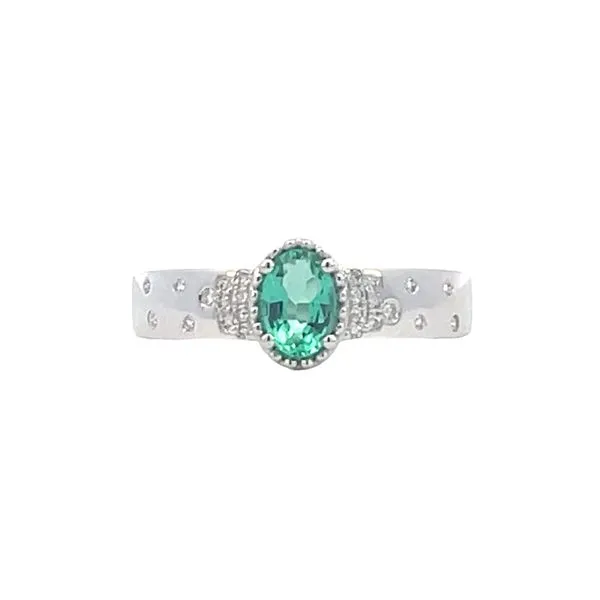 Emerald & Confetti Diamond Ring Bryan Jewelry Prattville, AL