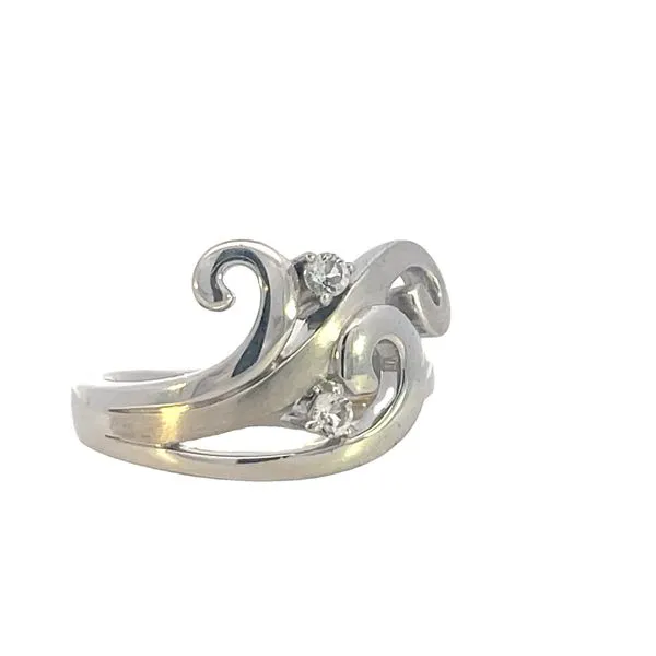 Joryel Vera Inspired by Nature Ring with White Topaz Image 2 Bryan Jewelry Prattville, AL