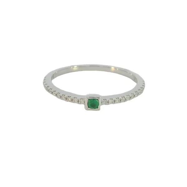 Focus on the Emerald Stackable - 14kw Bryan Jewelry Prattville, AL