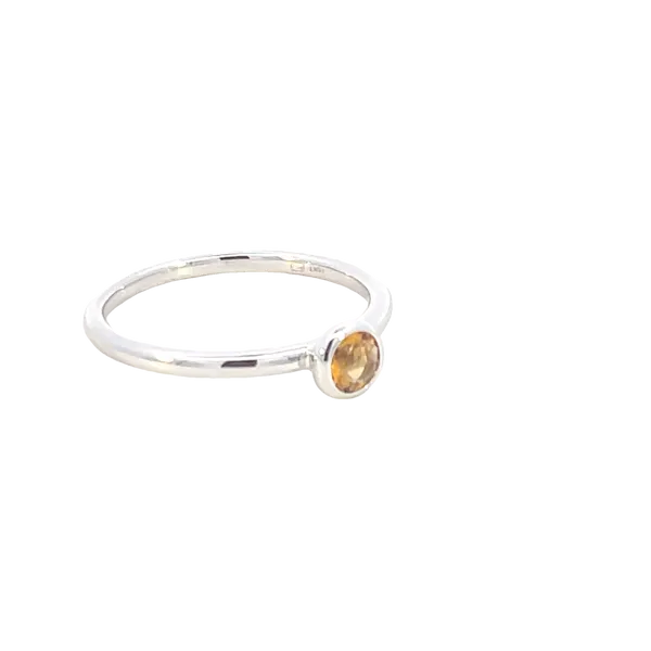 Bezel Set November Birthstone Ring-10kw Image 5 Bryan Jewelry Prattville, AL