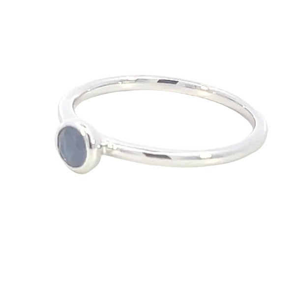 Bezel Set September Birthstone Ring-10kw Image 2 Bryan Jewelry Prattville, AL