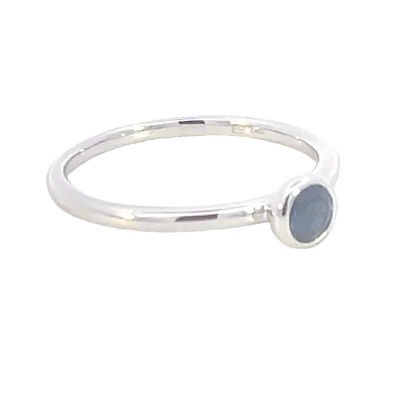 Bezel Set September Birthstone Ring-10kw Image 3 Bryan Jewelry Prattville, AL