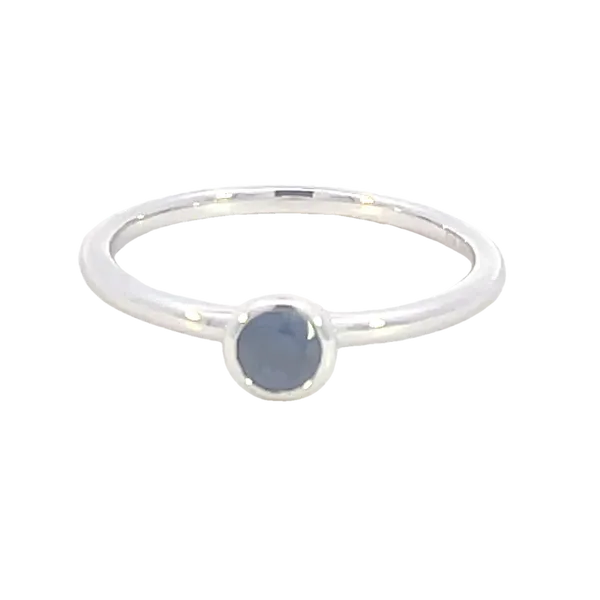 Bezel Set September Birthstone Ring-10kw Bryan Jewelry Prattville, AL