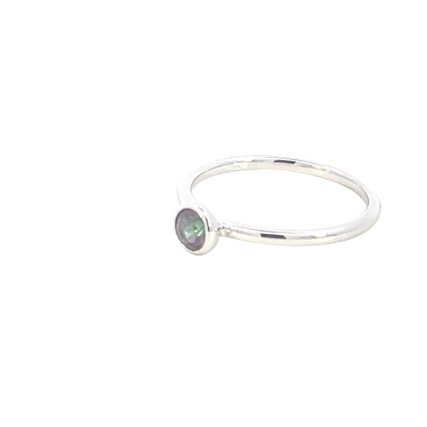 Bezel Set June Birthstone-10kw Image 4 Bryan Jewelry Prattville, AL