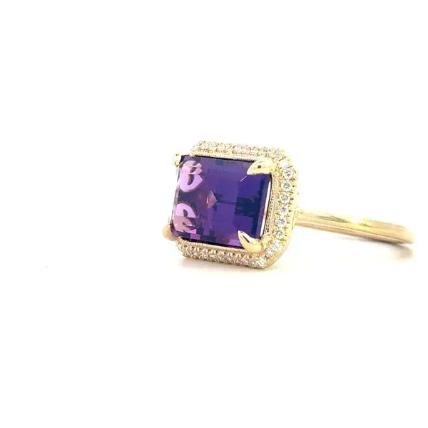 Gabriel Fashion-Lusso Color Collection Amethyst ring in 14ky Image 5 Bryan Jewelry Prattville, AL
