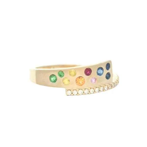 Confetti Collection Gemstone & Diamond Ring-14ky Image 2 Bryan Jewelry Prattville, AL