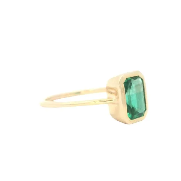 Toi Et Moi Emerald & Diamond Ring-14ky Image 2 Bryan Jewelry Prattville, AL