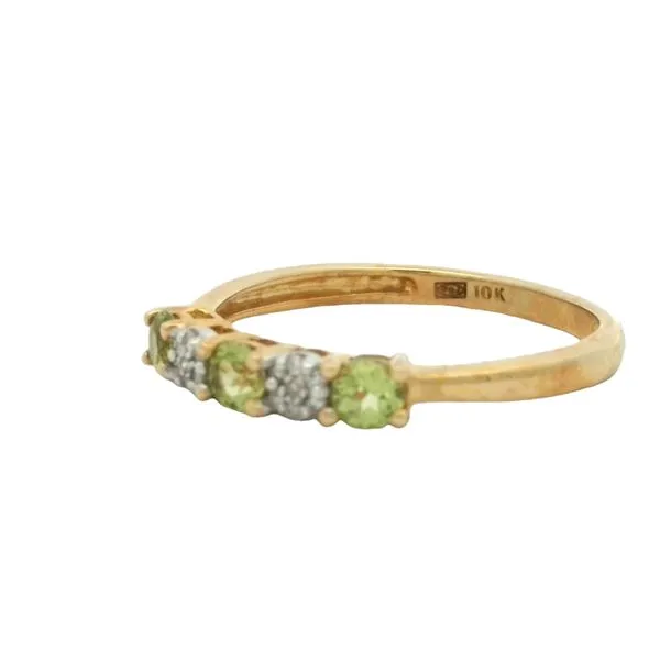 Peridot and Diamond Ring Image 2 Bryan Jewelry Prattville, AL