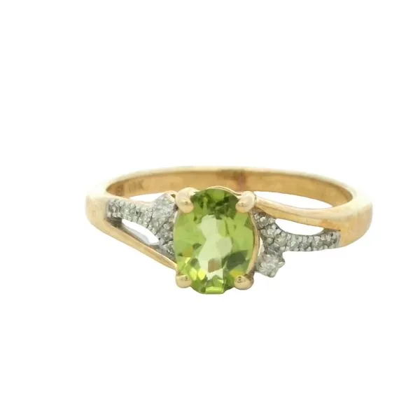 Peridot and Diamond Ring Bryan Jewelry Prattville, AL