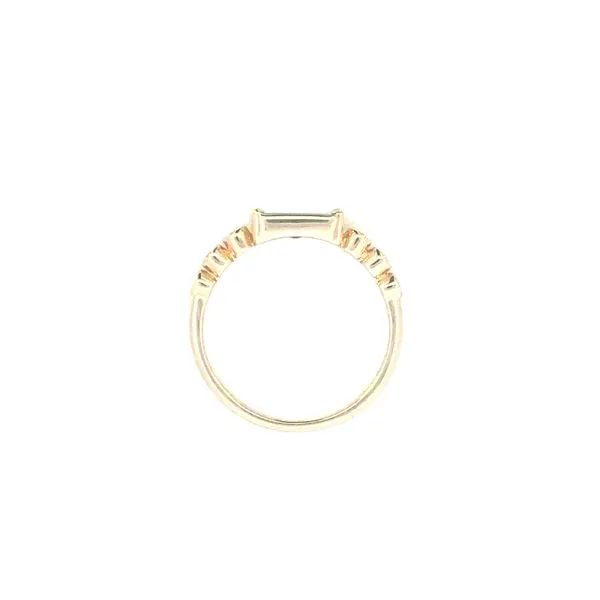 Vivid Color, Delicate Sparkle Opal and Diamond Ring in 14ky Image 4 Bryan Jewelry Prattville, AL