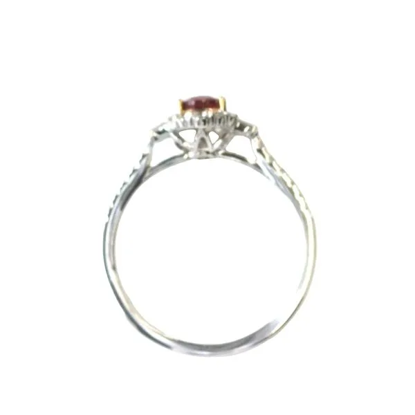 Ruby & Diamond Ring in 18ktt Image 2 Bryan Jewelry Prattville, AL
