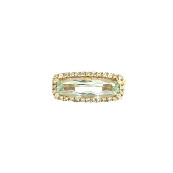 Green Amethyst & Diamond Ring Bryan Jewelry Prattville, AL