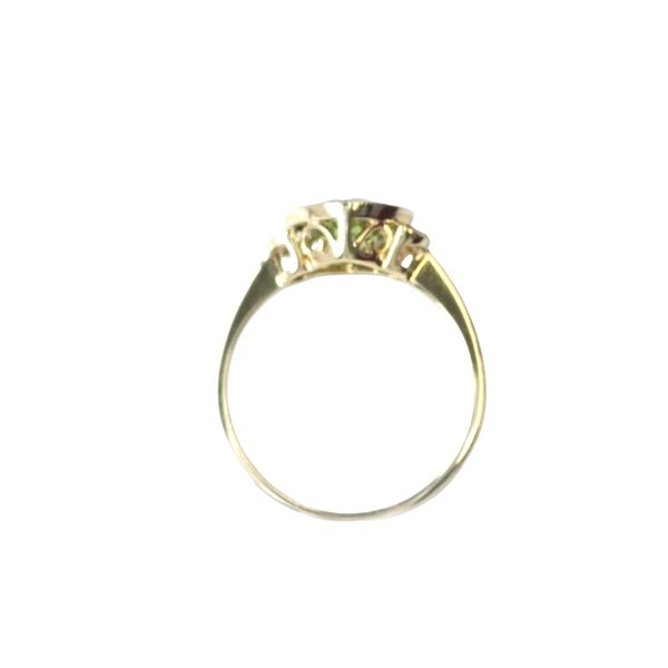 Peridot & Diamond ring Image 2 Bryan Jewelry Prattville, AL