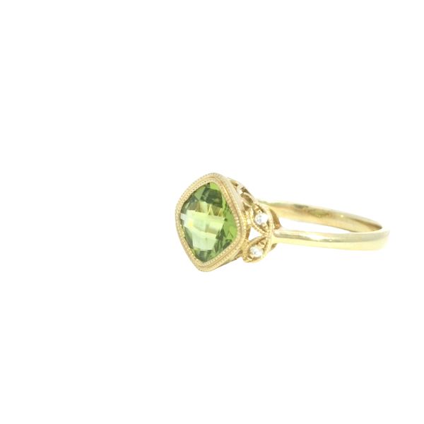 Peridot & Diamond ring Image 3 Bryan Jewelry Prattville, AL